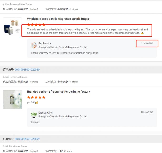 Wohlriechende süße Früchte Bayberry Bäckerei Aromen für die Herstellung von Bicuits 3