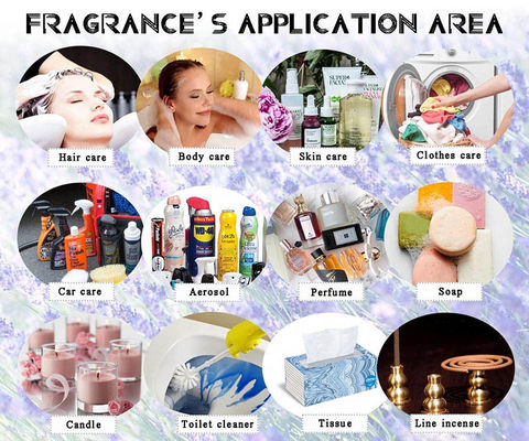 Lily Fragrance Oils For Branded Perfume Strong Perfume Oil For Cosmetic