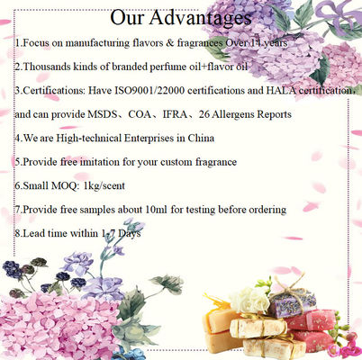 HALAL Light Yellow Floral Scent Fragrance Oil For Soap Making Pure Soap Essential Oil For Detergent