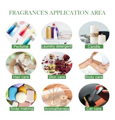 Branded Perfume Floral Fragrance Oil Spray Form 3 Years Shelf Life ISO9001